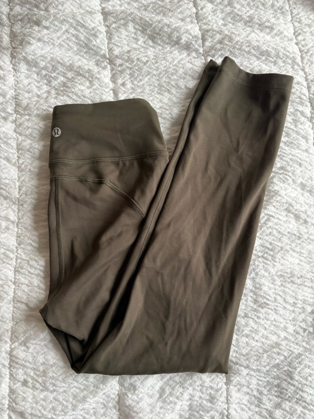 Lululemon Invigorate HR Crop 23” Dark Olive